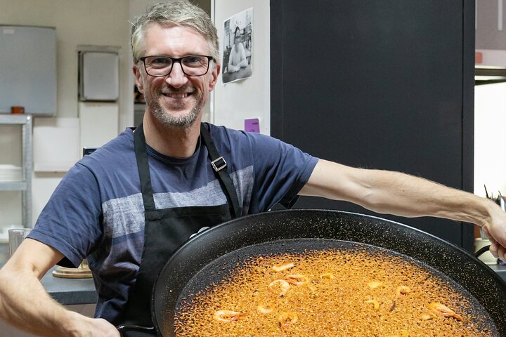 Paella & Sangria Class with Tapas and Market Visit