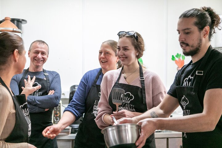Paella & Sangria Class with Tapas and Market Visit
