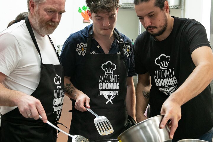 Paella & Sangria Class with Tapas and Market Visit