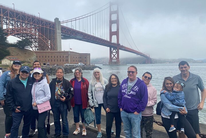 Golden Gate Bridge Muir Woods Sausalito with Optional Alcatraz