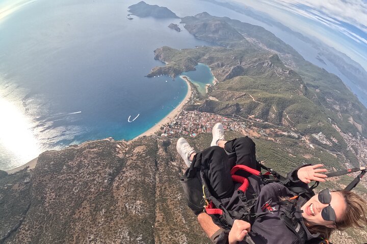 Paragliding In Fethiye Oludeniz, Turkey