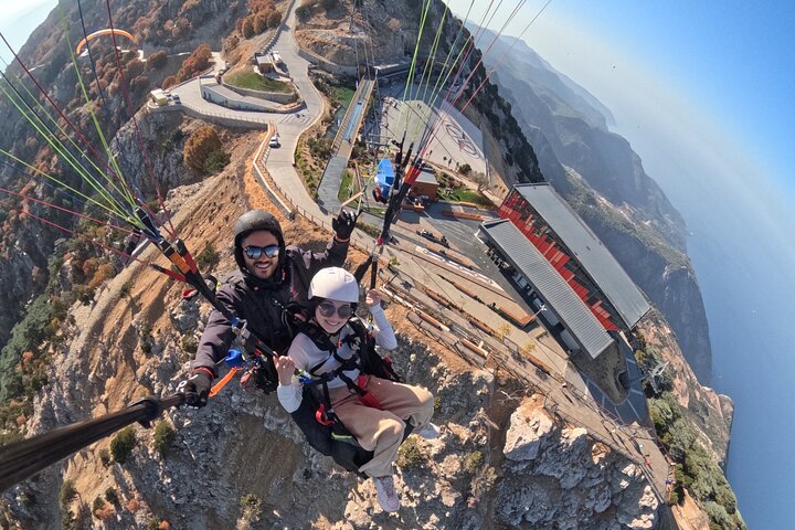 Paragliding In Fethiye Oludeniz, Turkey