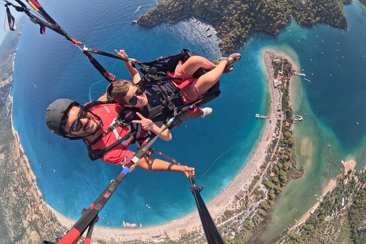 Paragliding In Fethiye Oludeniz, Turkey