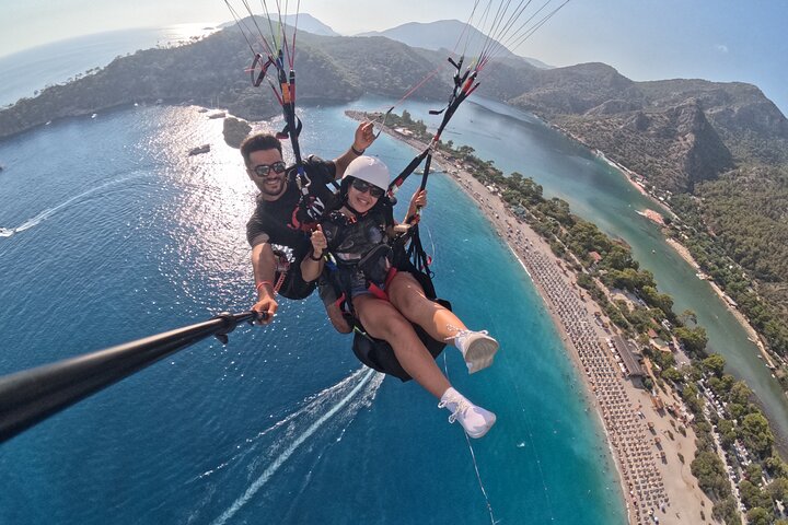 Paragliding In Fethiye Oludeniz, Turkey