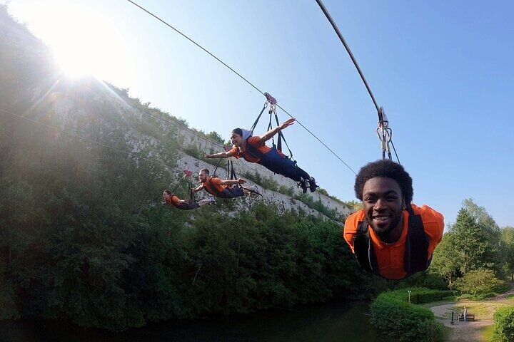 720m Zipline Adventure at Bluewater – 50mph Experience in Kent