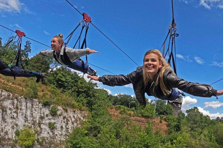 720m Zipline Adventure at Bluewater – 50mph Experience in Kent