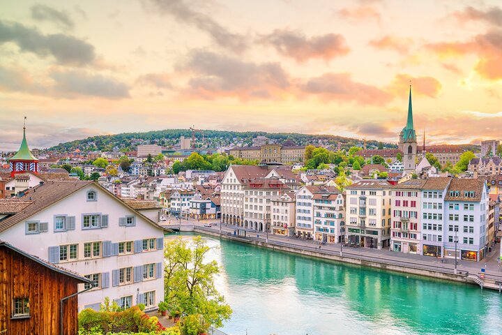 Private day trip Basel to Zurich and Lucerne with a local driver