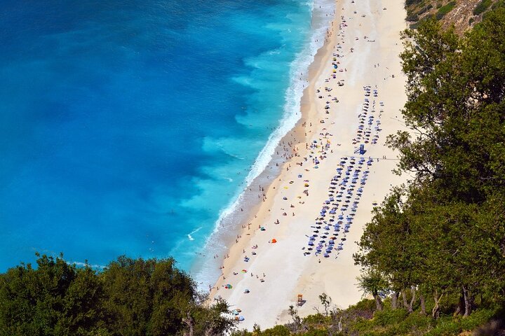 Fiscardo & Assos Island Tour with Swimming at Myrtos Beach
