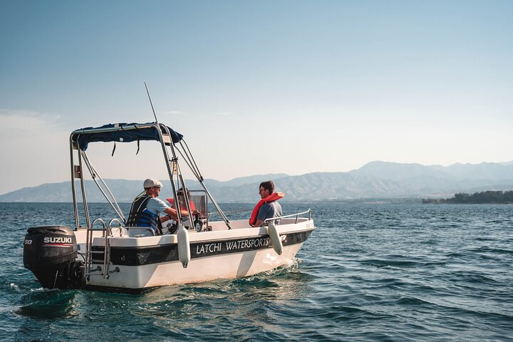 Self-drive Amathunta Private Speedboat to Blue Lagoon, Caves etc