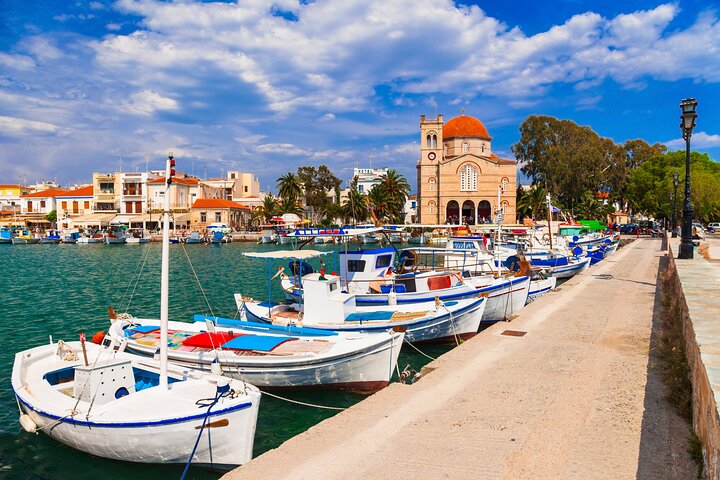 Athens: All Day Cruise to Agistri Moni Aegina with Lunch & Drinks