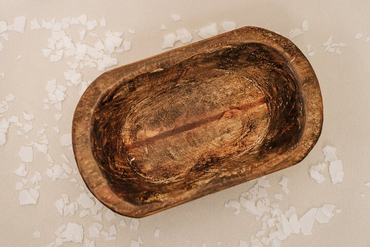 Wooden Dough Bowl Candle Making Experience