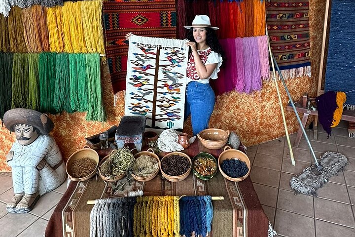 Hierve el Agua,Arbol Del Tule,Mitla,Mezcal and Teotitlan del valle