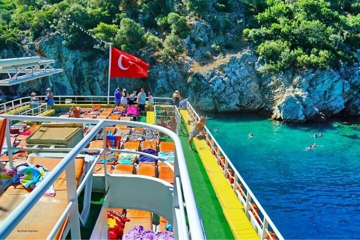 Marmaris Dalyan Turtle Beach Tour : Lunch&Mud Baths&King Tombs