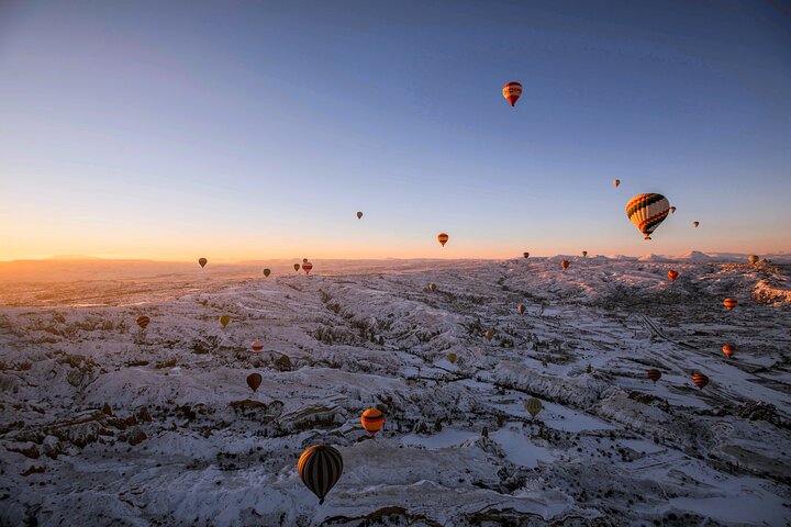 Hot Air Balloon Ride at Sunrise in Goreme, Cappadocia