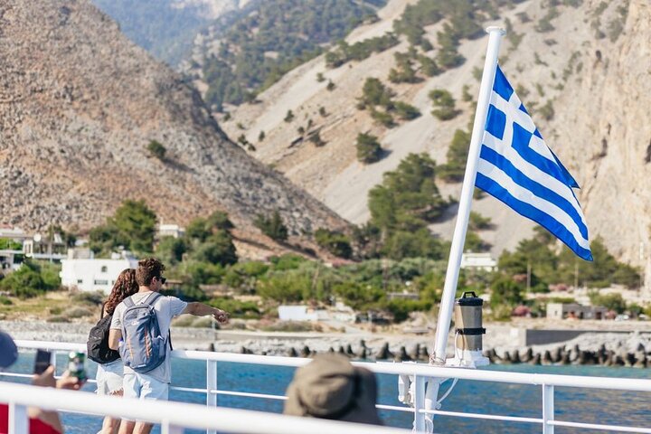 Crete : Samaria Easy way Gorge from Sfakia with Private Transfer