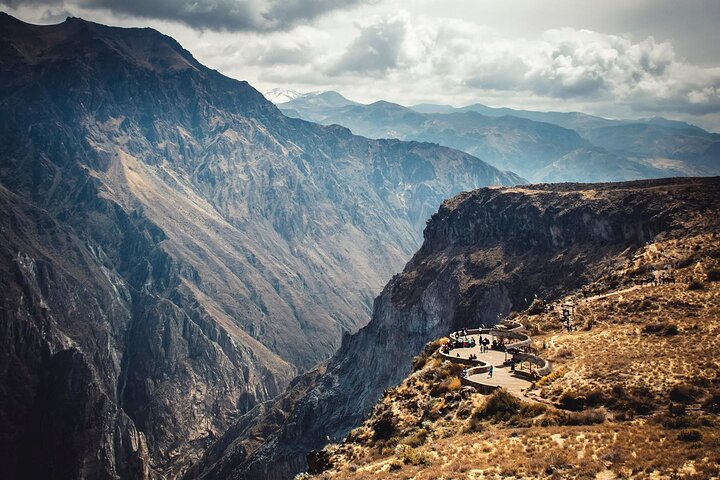 Full Day trip from Arequipa to Colca Canyon ending in Puno
