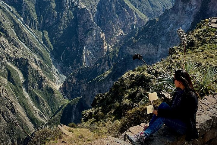 Full Day trip from Arequipa to Colca Canyon ending in Puno