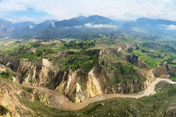 Full Day trip from Arequipa to Colca Canyon ending in Puno