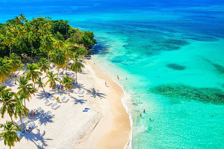 From Punta Cana: Samana Limón Fall & Cayo Levantado Full Day Trip