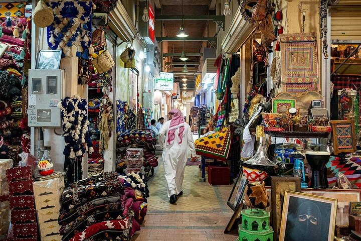 Walking Tour: Al Masmak Fortress, Souq Al Zal, and Saudi coffee