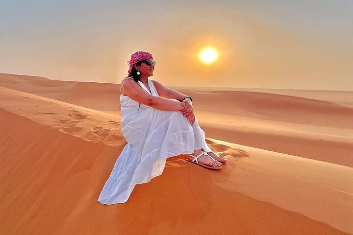 Private Evening Desert Safari with BBQ Dinner from Ras Al Khaimah