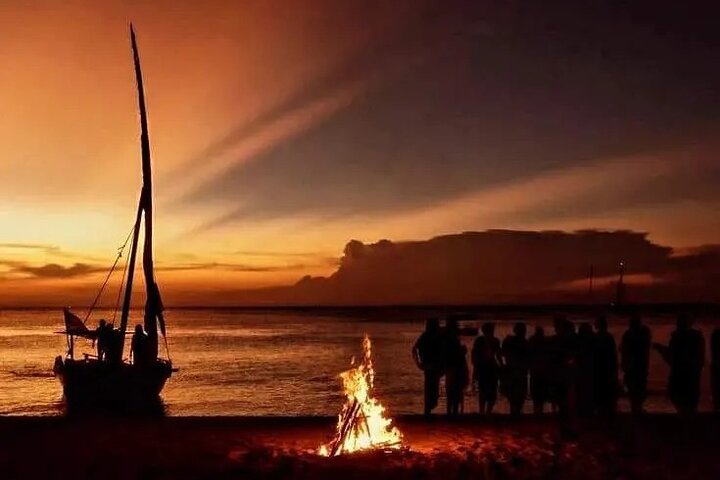 Exclusive Private Sunset Dinner Sail along North Coast Zanzibar