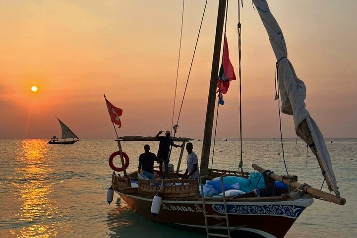 Exclusive Private Sunset Dinner Sail along North Coast Zanzibar