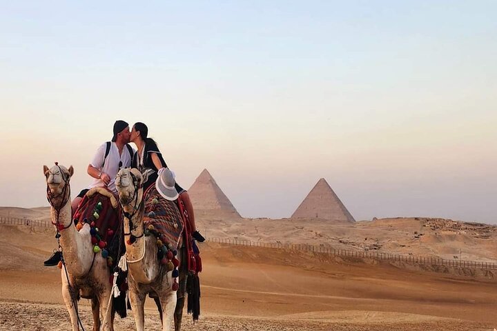 Day Tour to Giza Pyramids, Museum from Port Said with Camel Ride