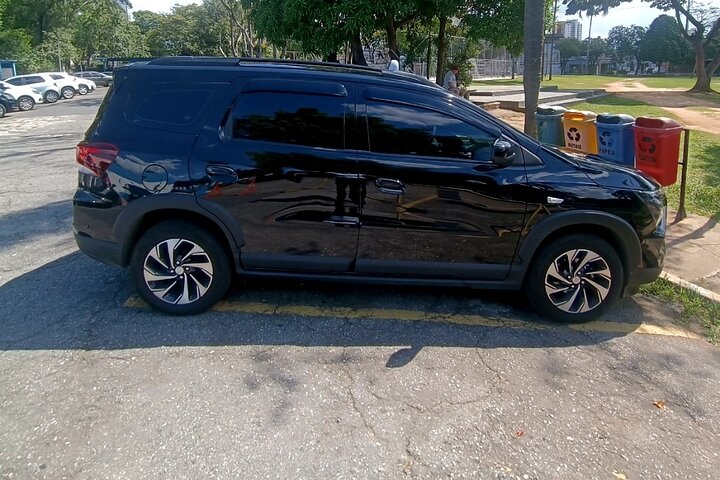 Taxi from Guarulhos Airport to São Paulo.