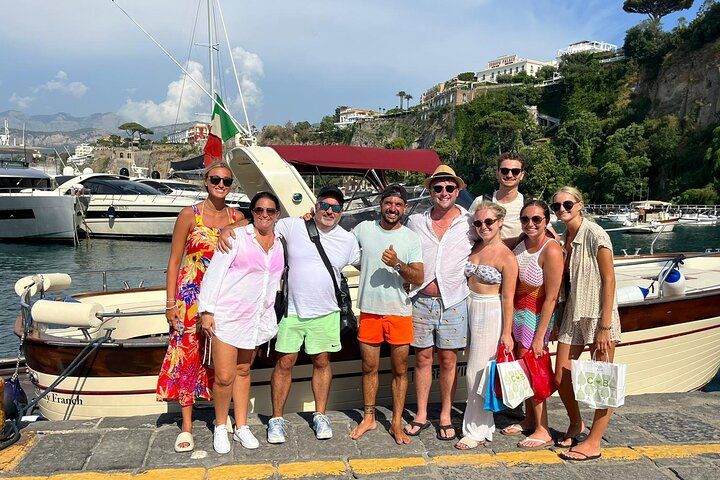Capri Private Boat Tour from Sorrento, Capri or Positano