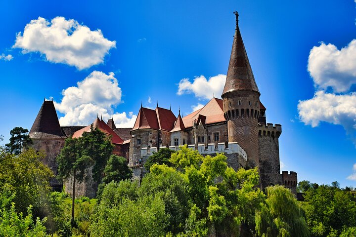 Corvin Castle and Sibiu Fortified City from Cluj