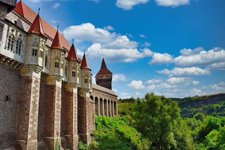 Corvin Castle and Sibiu Fortified City from Cluj