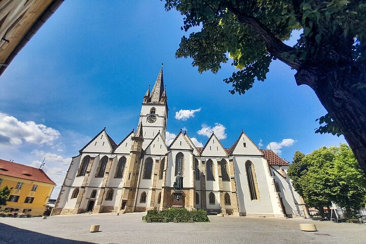Corvin Castle and Sibiu Fortified City from Cluj