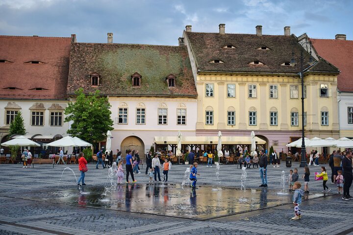 Corvin Castle and Sibiu Fortified City from Cluj