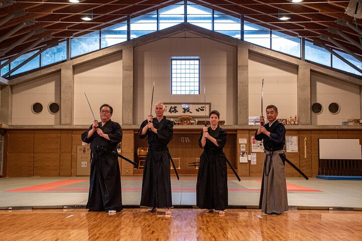 Sword Martial Art Experience in Kakunodate