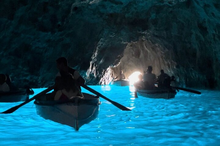 Capri Blue Grotto Small-Group Boat Day Tour From Sorrento