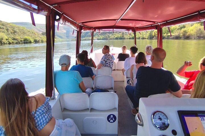 Boat tour 50min through the river Douro in Pinhão