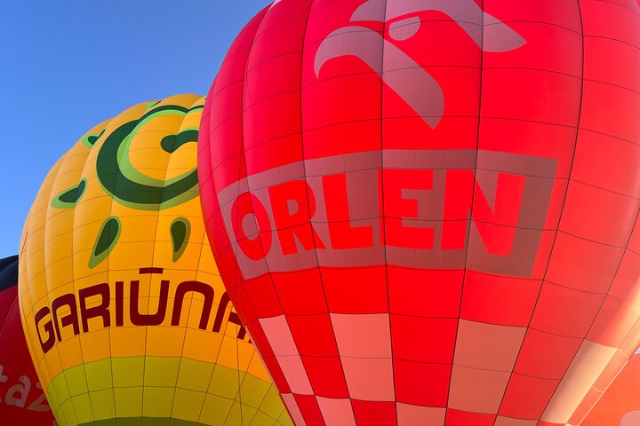 Premium Hot Air Balloon Ride Over Vilnius(when possible)or Trakai
