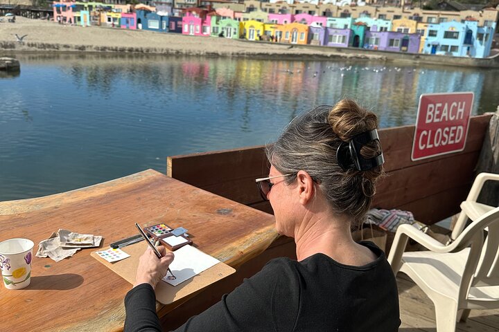 Capitola Watercolor Journaling Experience