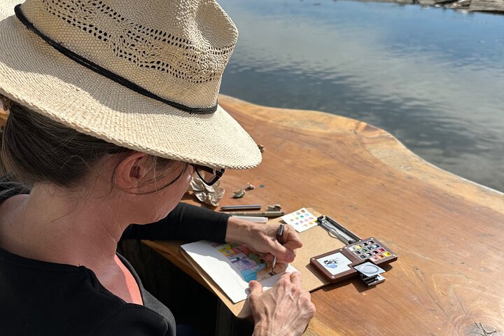 Capitola Watercolor Journaling Experience