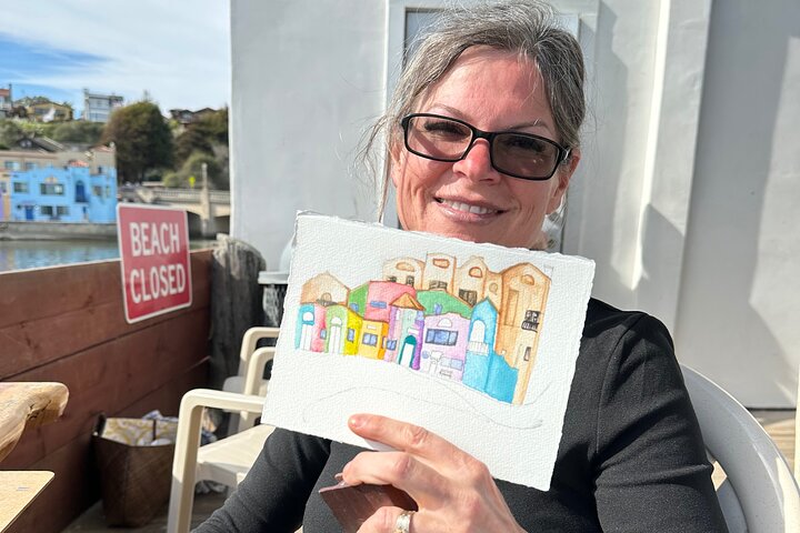 Capitola Watercolor Journaling Experience