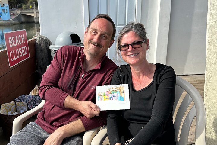 Capitola Watercolor Journaling Experience