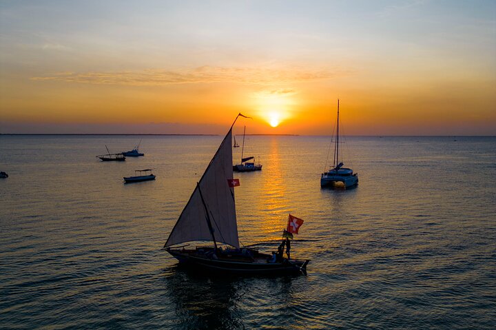 Exclusive Private Sunset Dinner Sail along North Coast Zanzibar