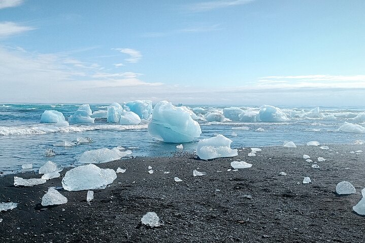 Shore Excursion Express: Glaciers - Black Sand Diamond Beach