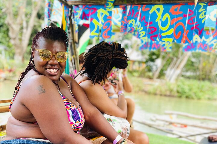 private Bamboo river rafting in ocho rios with transportation