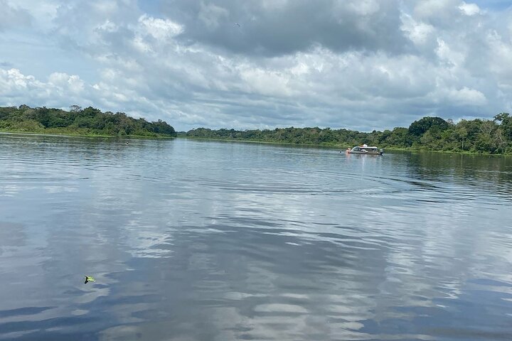 Canoeing in The Amazon Rainforest