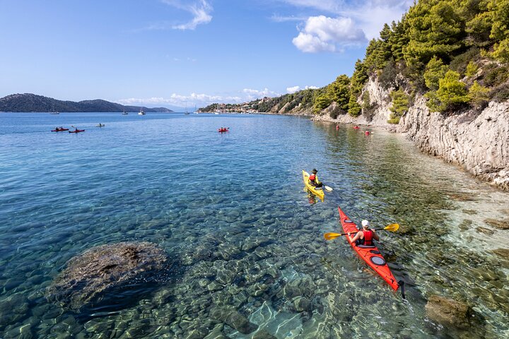Lefkada, Nydri, Scorpios Kayak Odyssey Island Hopping