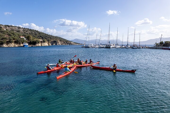 Lefkada, Nydri, Scorpios Kayak Odyssey Island Hopping