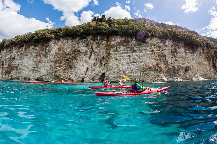 Lefkada, Nydri, Scorpios Kayak Odyssey Island Hopping