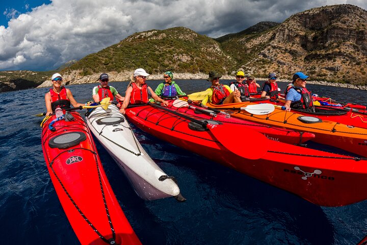 Lefkada, Nydri, Scorpios Kayak Odyssey Island Hopping